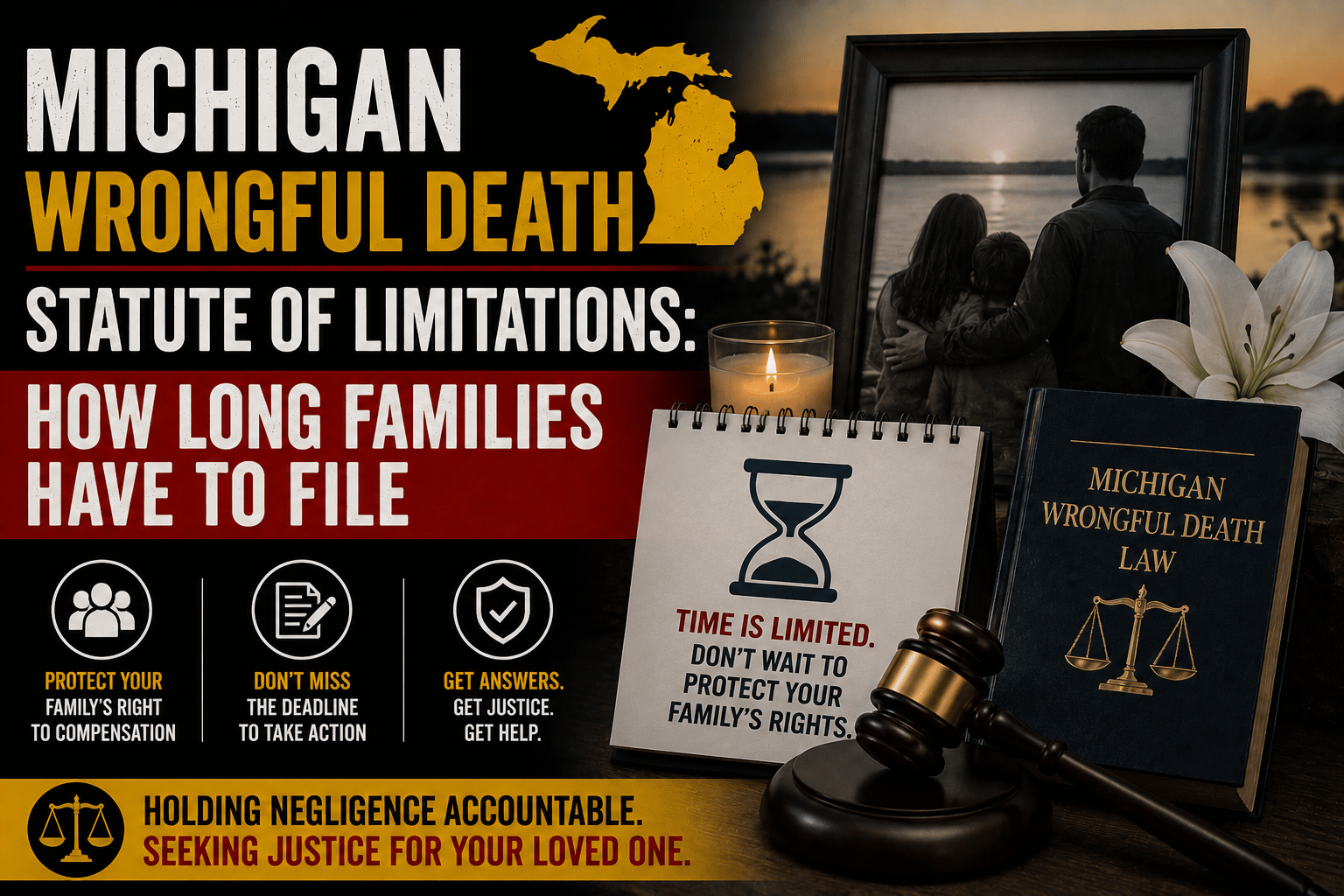 Michigan Wrongful Death Statute of Limitations and Deadlines