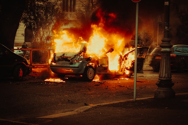MSP Trooper Pulls 15-Year-Old from Burning Stolen Truck After Crash at Outer Drive and Evergreen in Detroit; Innocent Driver Also Struck