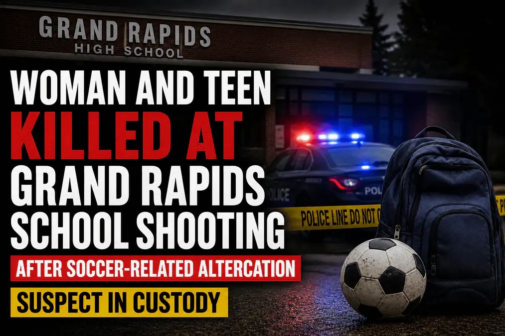 Woman and Teen Killed in Grand Rapids School Shooting Dispute