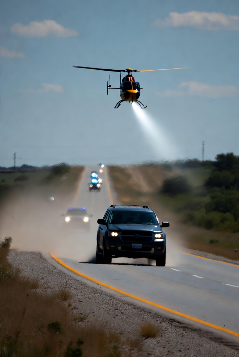 Driver Flees Deputies at Over 100 MPH on US-131 in Kent County, Tracked by Police Helicopter Into Garage