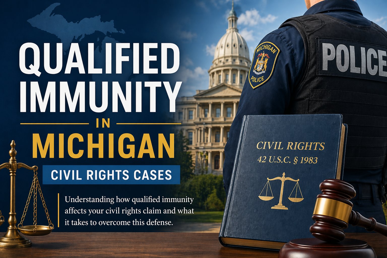 Qualified Immunity in Michigan Civil Rights Cases: What It Is, When It Applies, and Why It Does Not Always Stop Your Claim