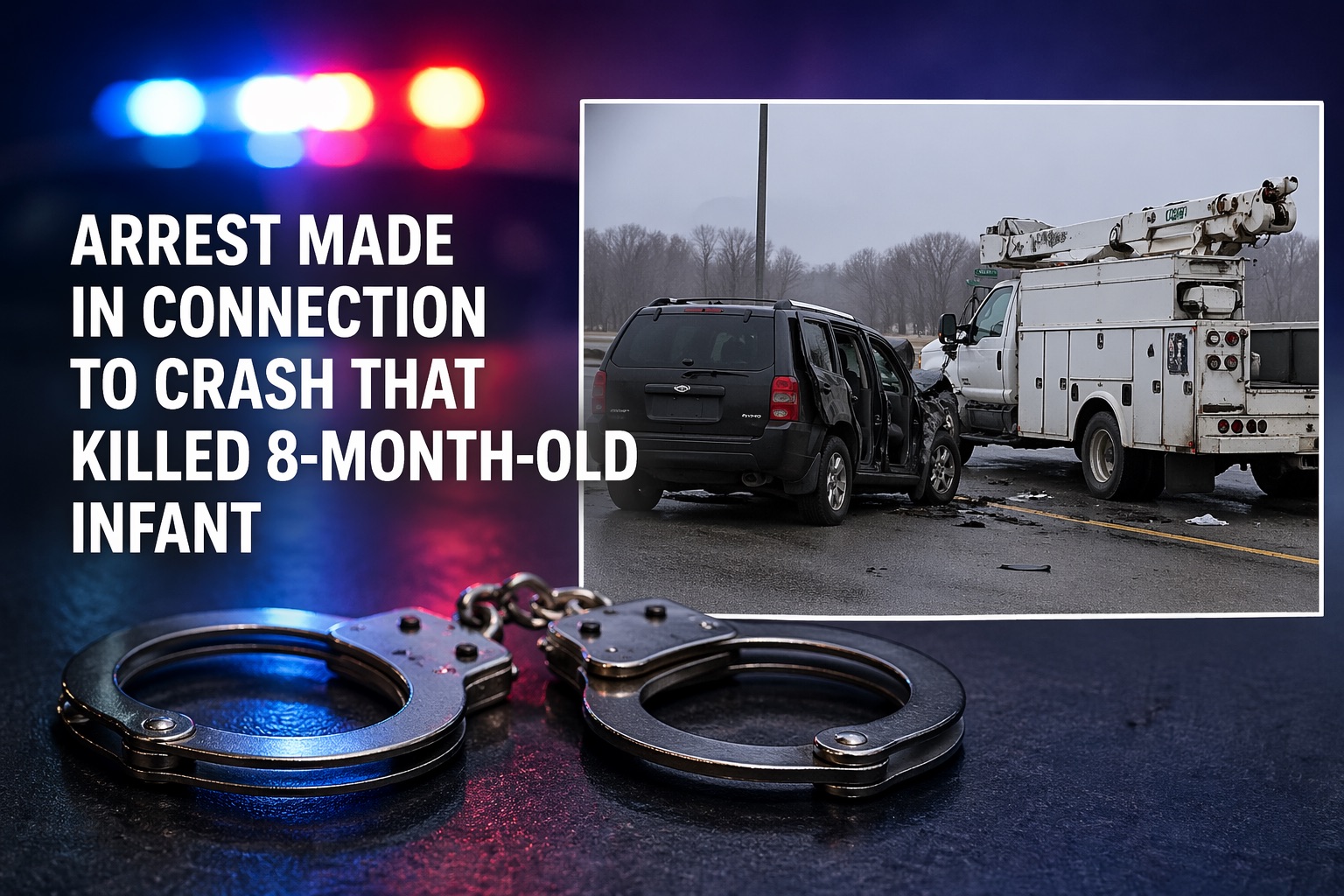 Taylor Man Charged With Manslaughter and Evidence Tampering After 8-Month-Old Dies in M-15 Rear-End Crash; Arrested More Than a Month After Leaving the Scene