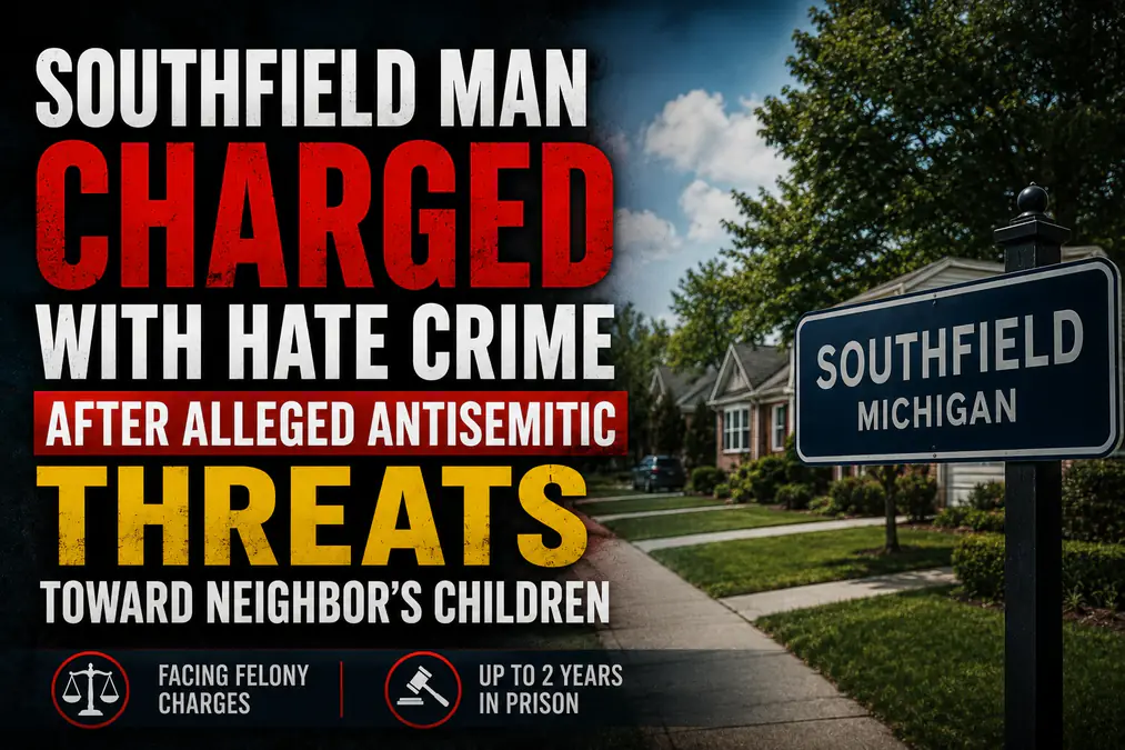 Southfield Man Charged After Alleged Antisemitic Threats