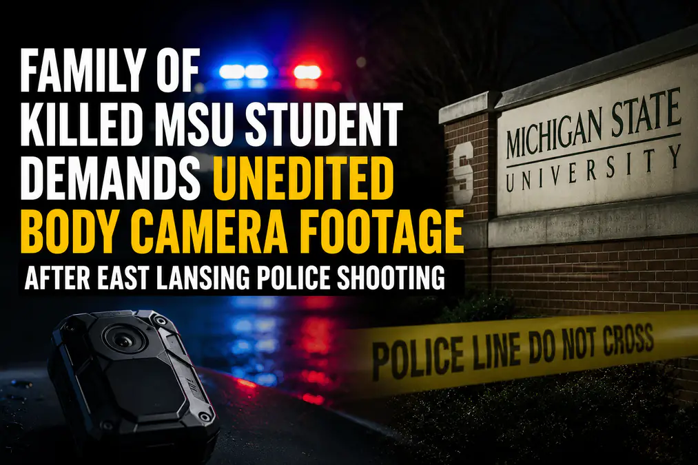 Isaiah Kirby Family Seeks Unedited East Lansing Police Video