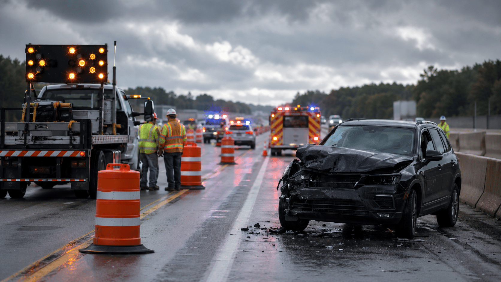 Two MDOT Workers Killed in Ingham County Work Zone Crash on US-127