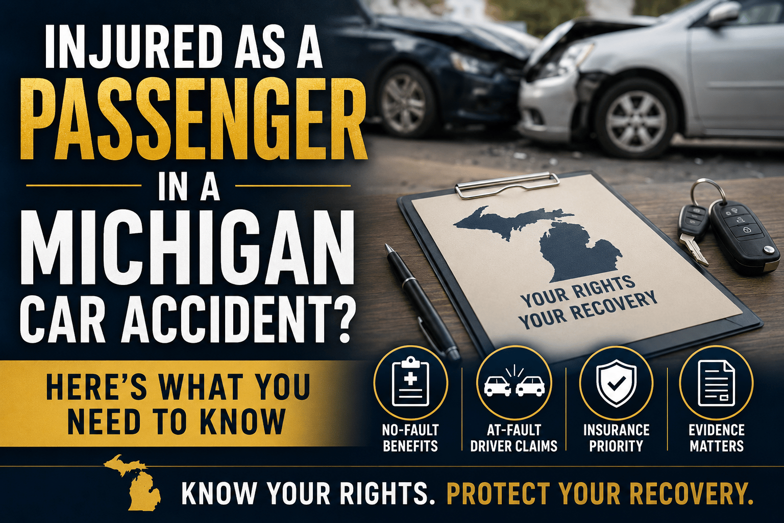 Passenger Injury Claims After a Michigan Car Accident