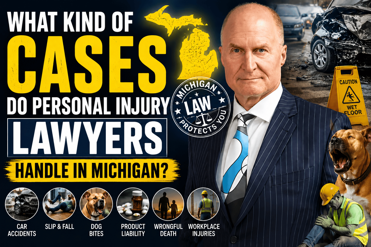 What Kind of Cases Do Personal Injury Lawyers Handle in Michigan?