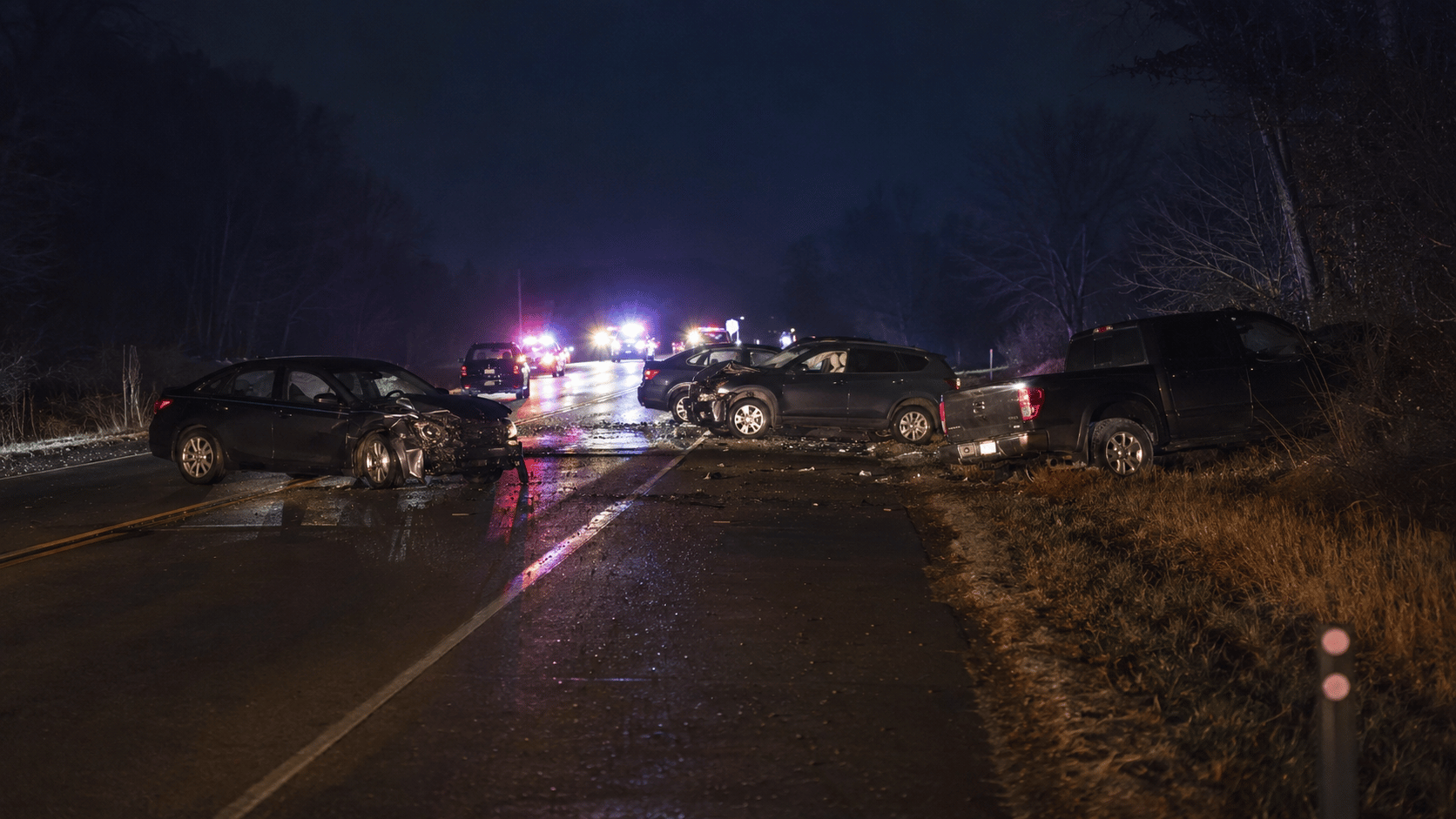 Two teens die in crash involving four cars on M-46