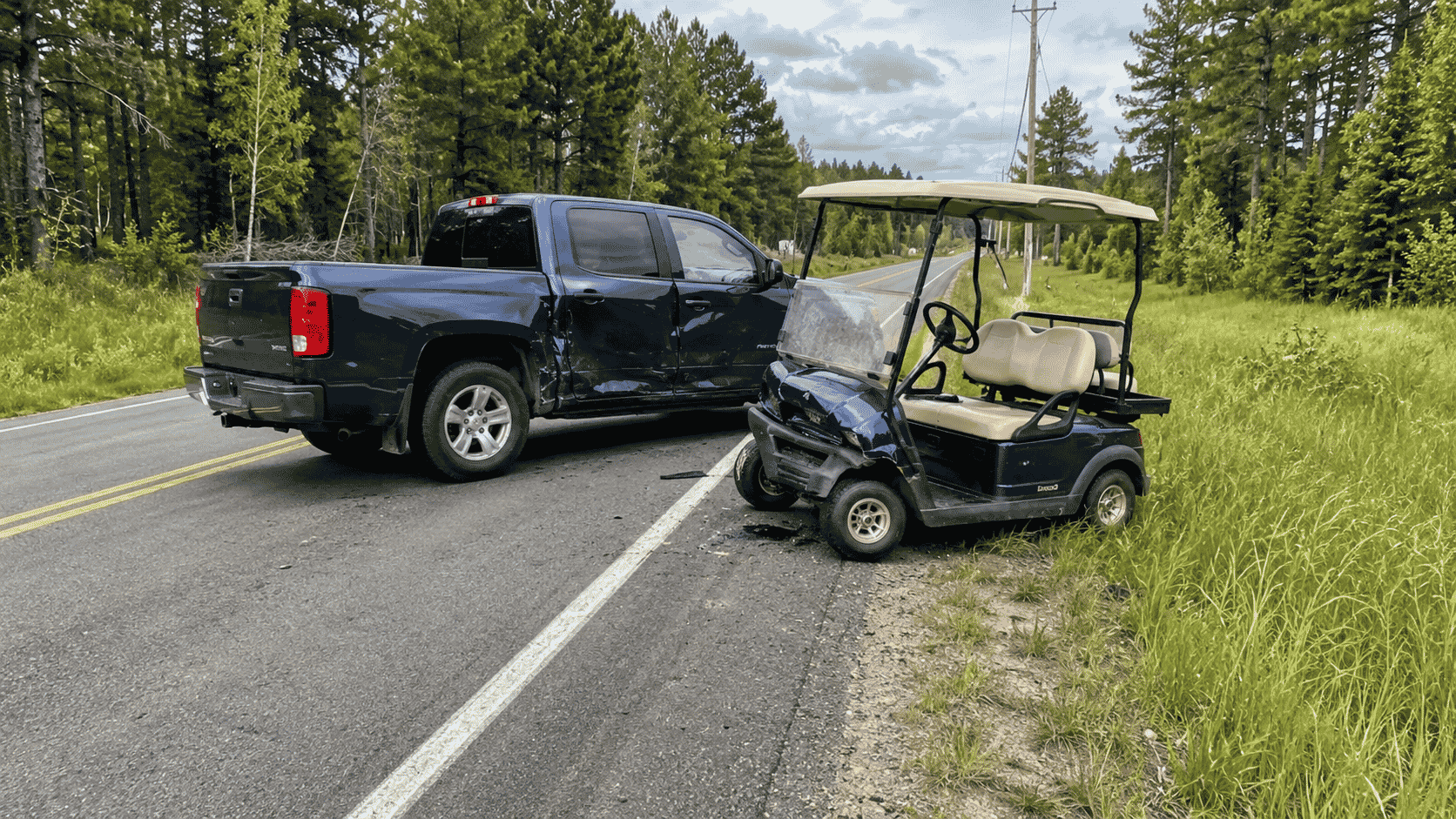 Flint man killed in Richfield Township golf cart crash