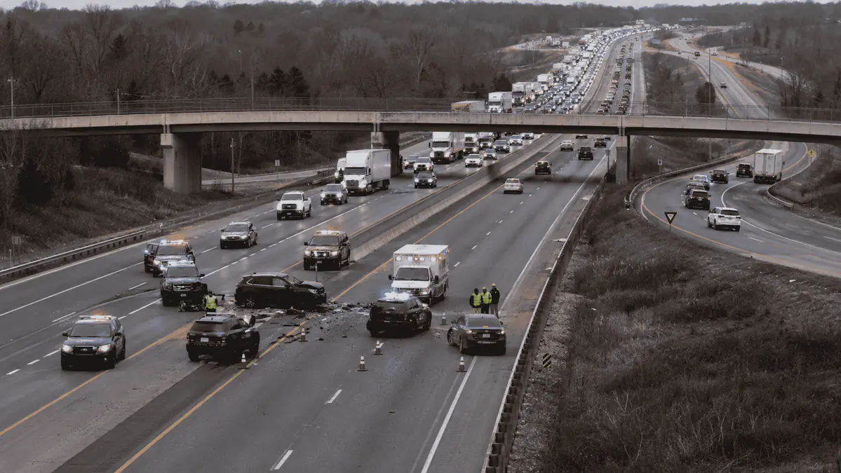 Multiple crashes including at least one fatal crash close lanes on U.S. 131 and M-6 Wednesday