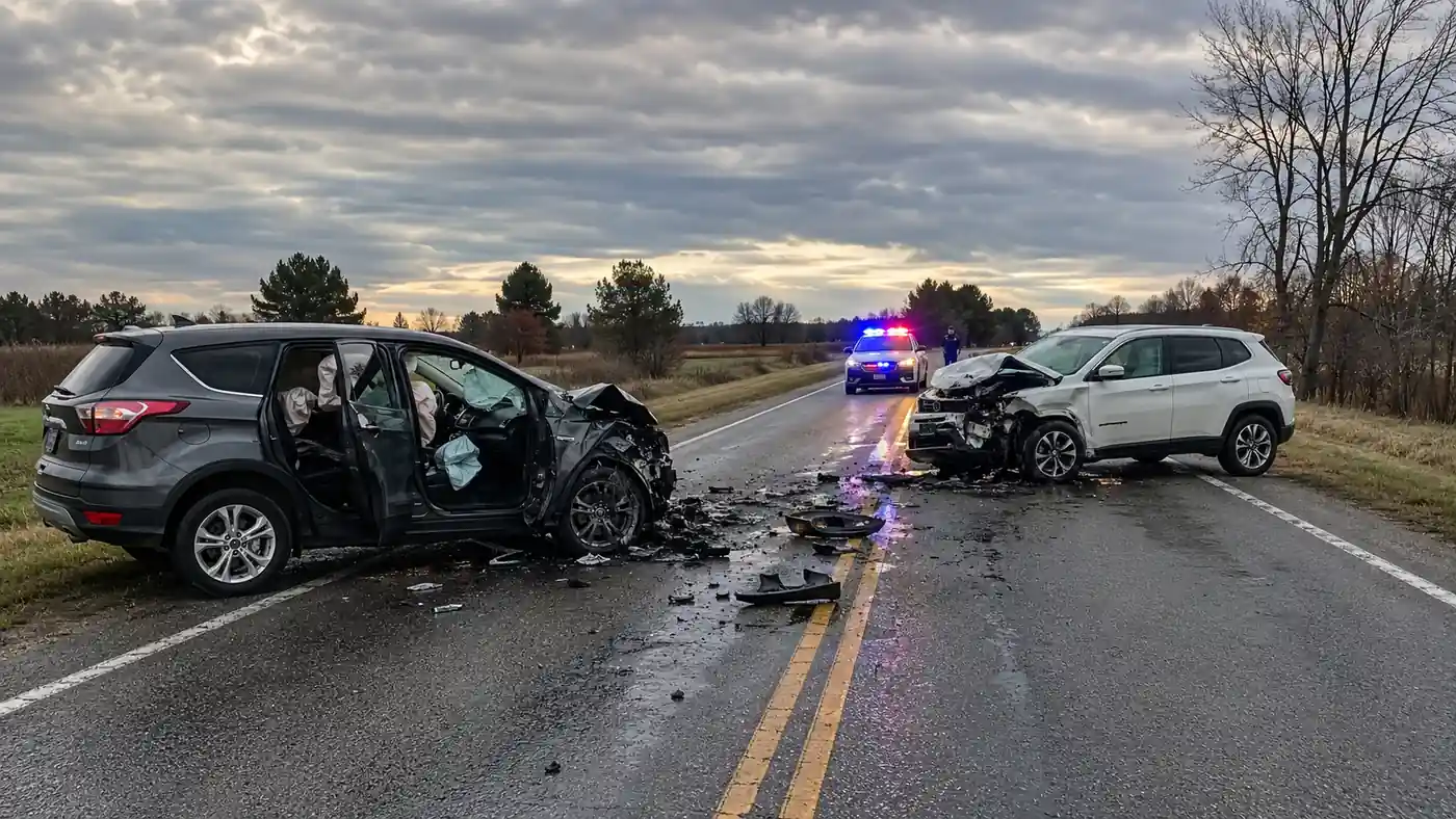 Hastings woman killed in head on crash on M-37 Sunday