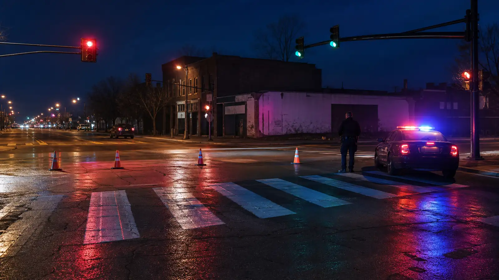 Flint pedestrian killed in crash on North Saginaw Street