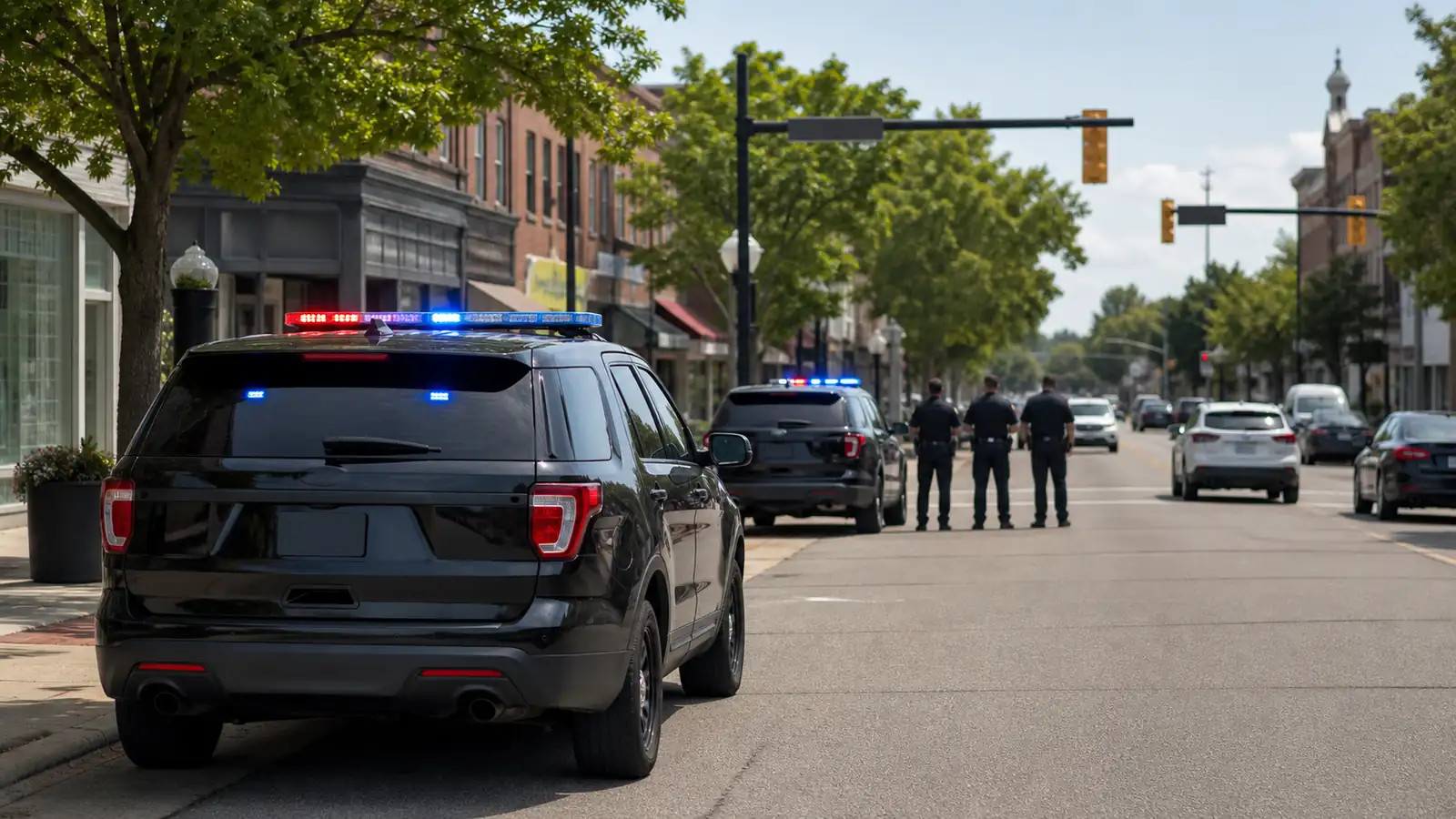 Kalamazoo County deputy shot, police car stolen and crashed