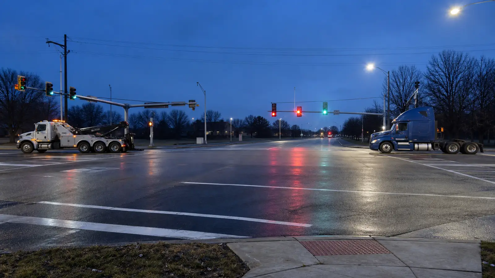 Detroit tow truck driver dies after Sterling Heights crash with semi tractor