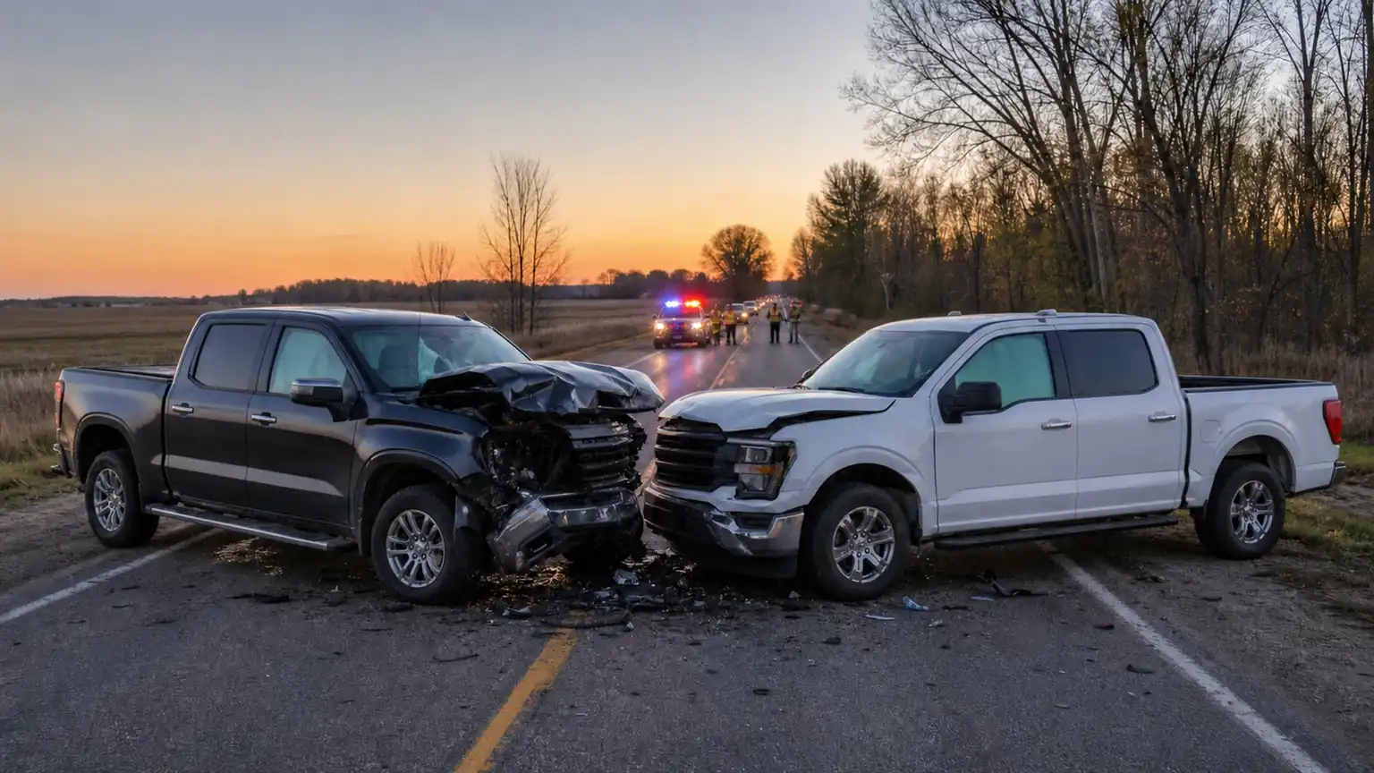 Two drivers die after head on crash near Lennon