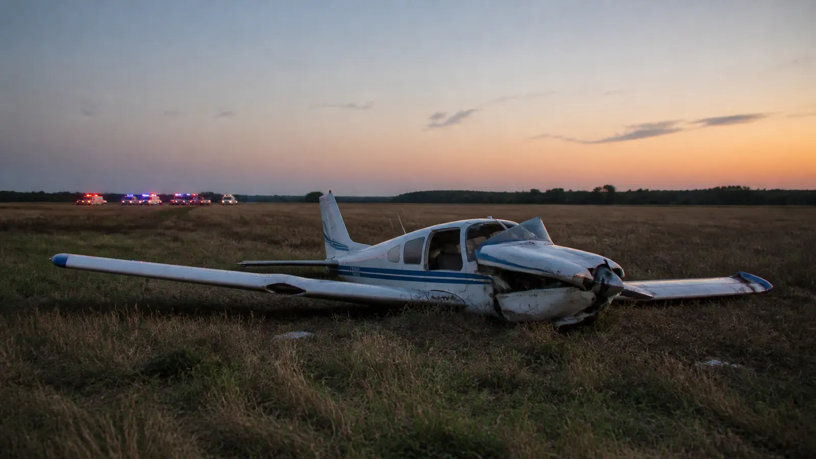 Pilot and 13-year-old passenger seriously injured in plane crash