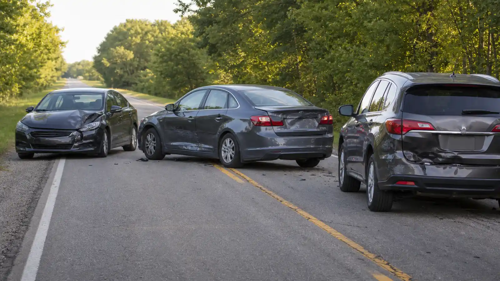 One driver seriously injured in three-vehicle crash on Holton Road