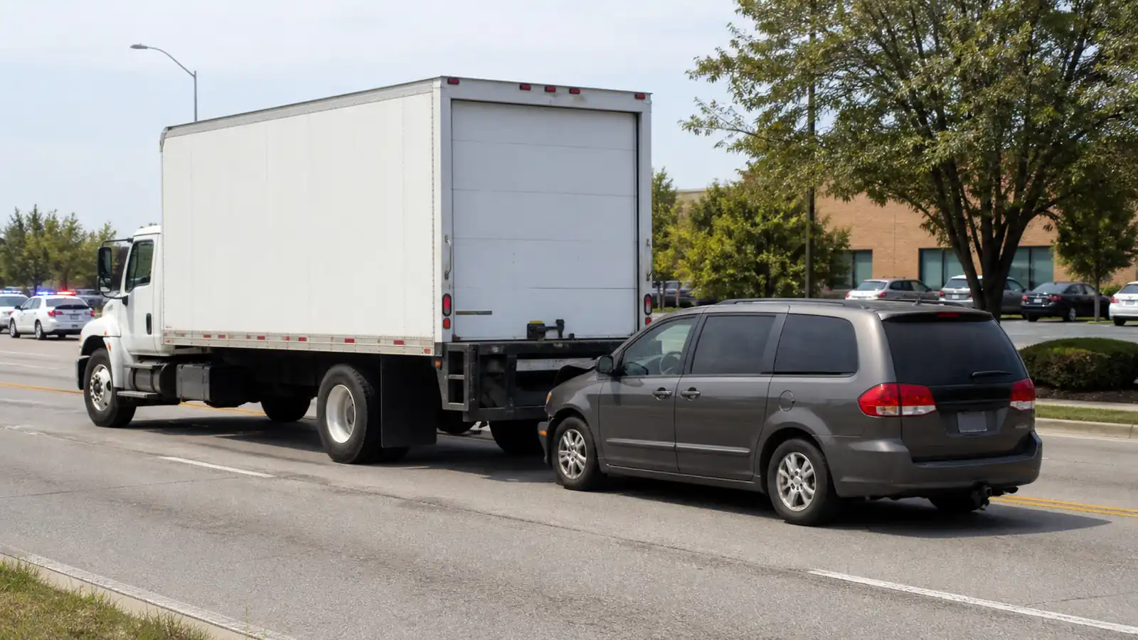 Newport man dies in Brownstown Township box truck crash