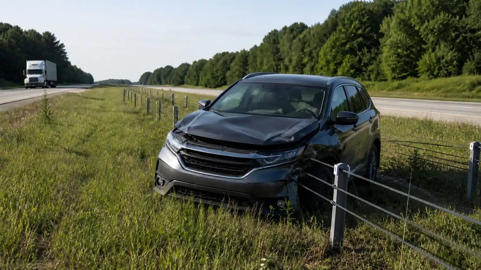 Passenger injured, woman arrested after I-94 crash near Lawrence