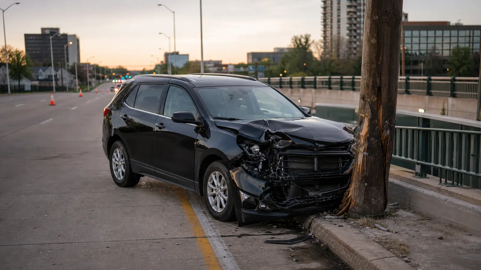 Passenger killed, driver seriously injured in Highland Park crash