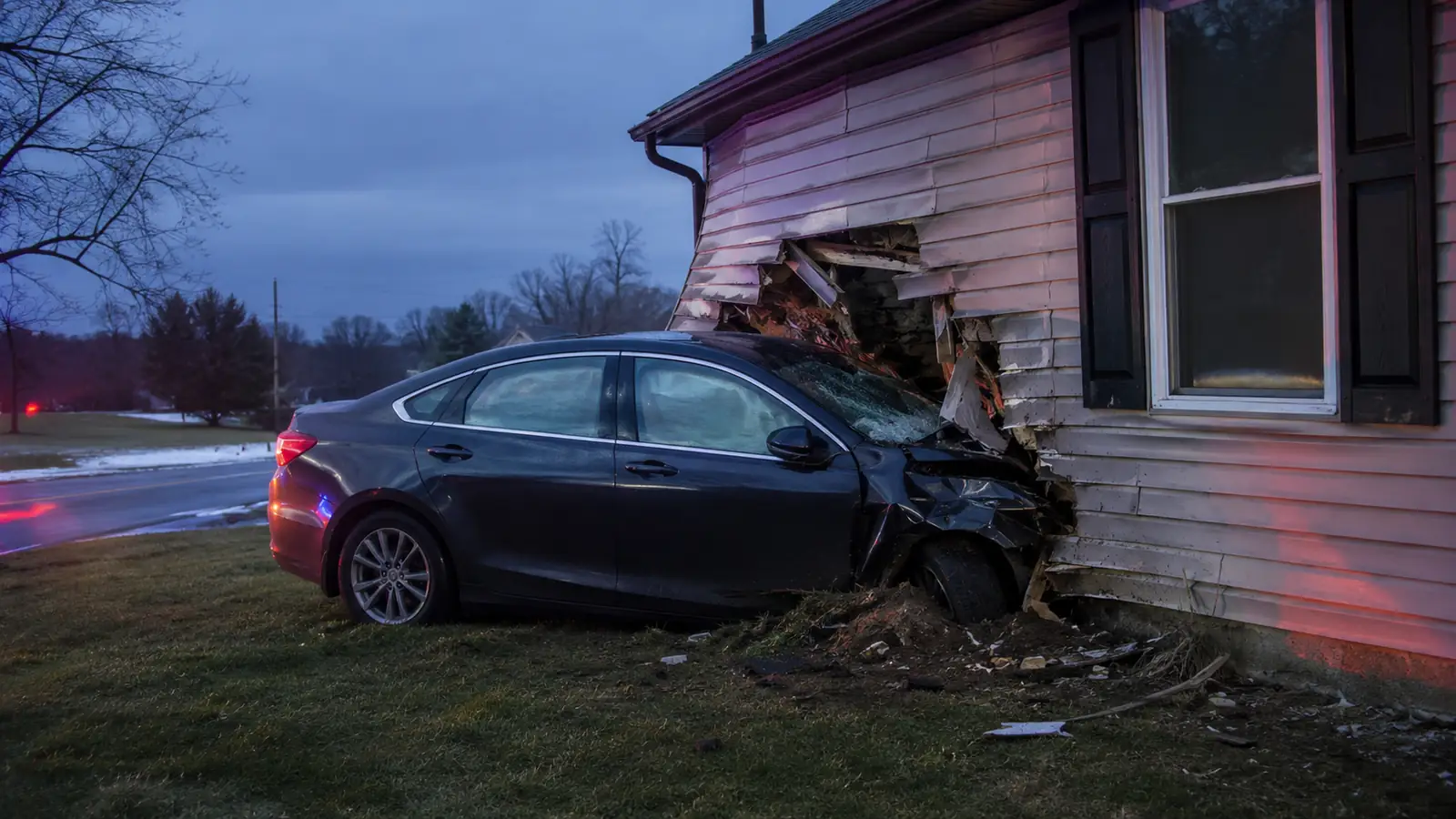 Eaton Rapids woman dies after car hits Aurelius Township home