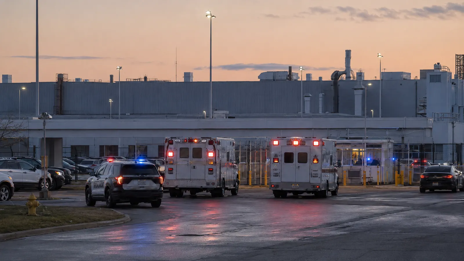 Contract worker hospitalized after Ford Michigan Assembly Plant fire