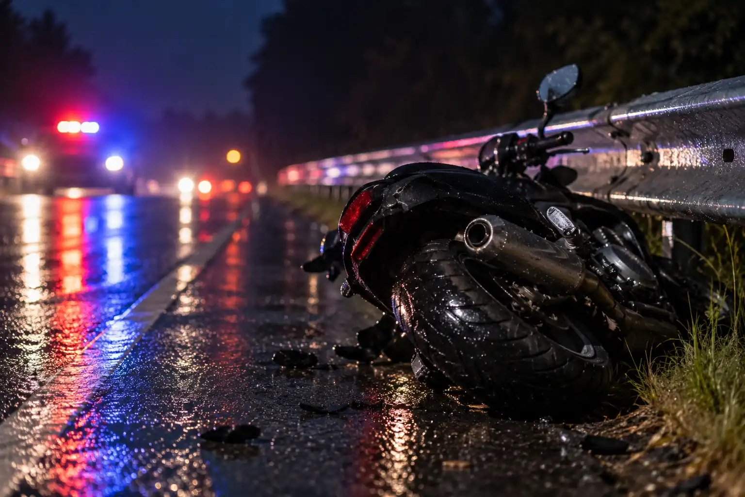 Motorcyclist dies in M-89 crash in Ross Township