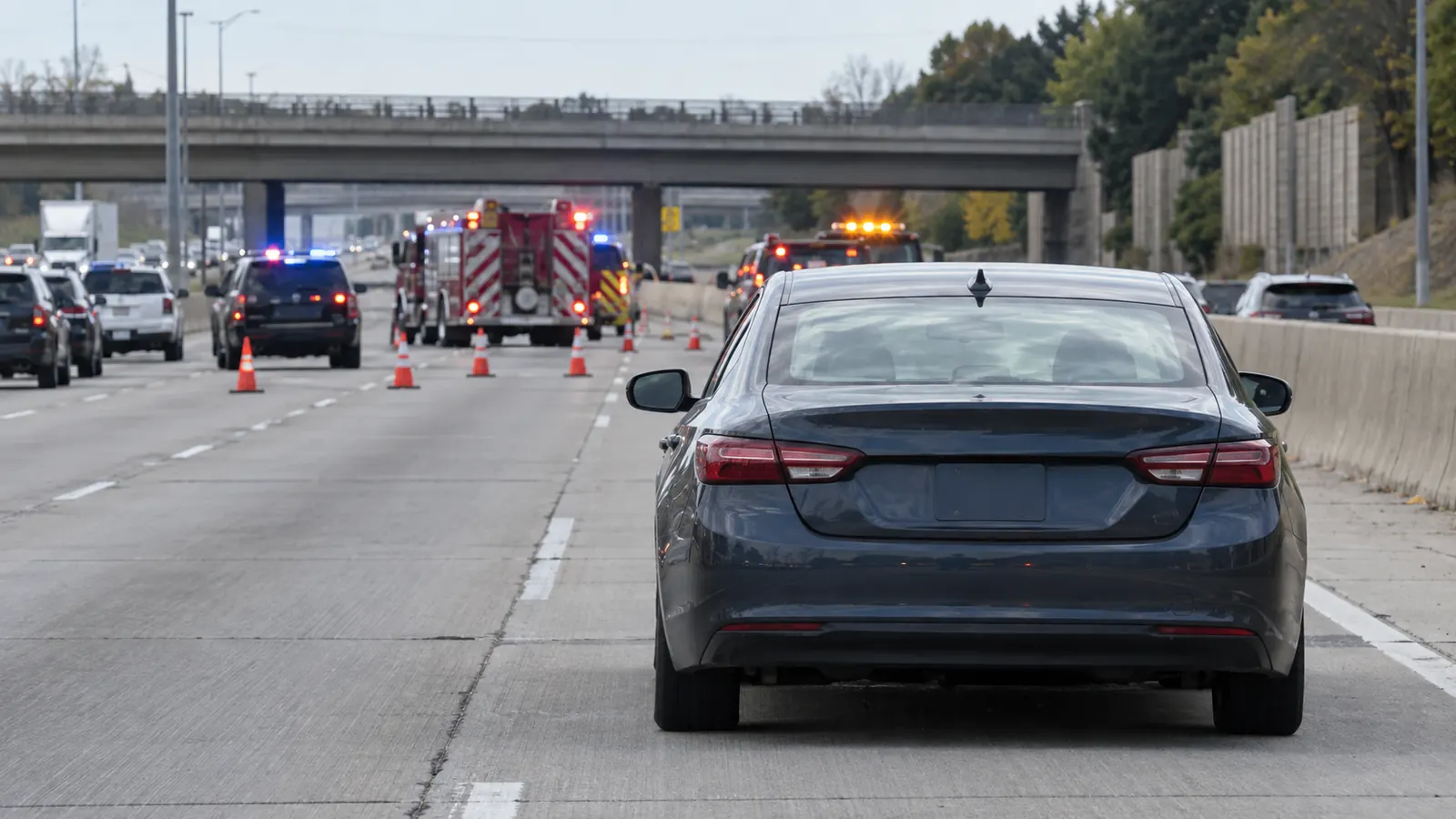Five injured in I-96 crash in Redford Township