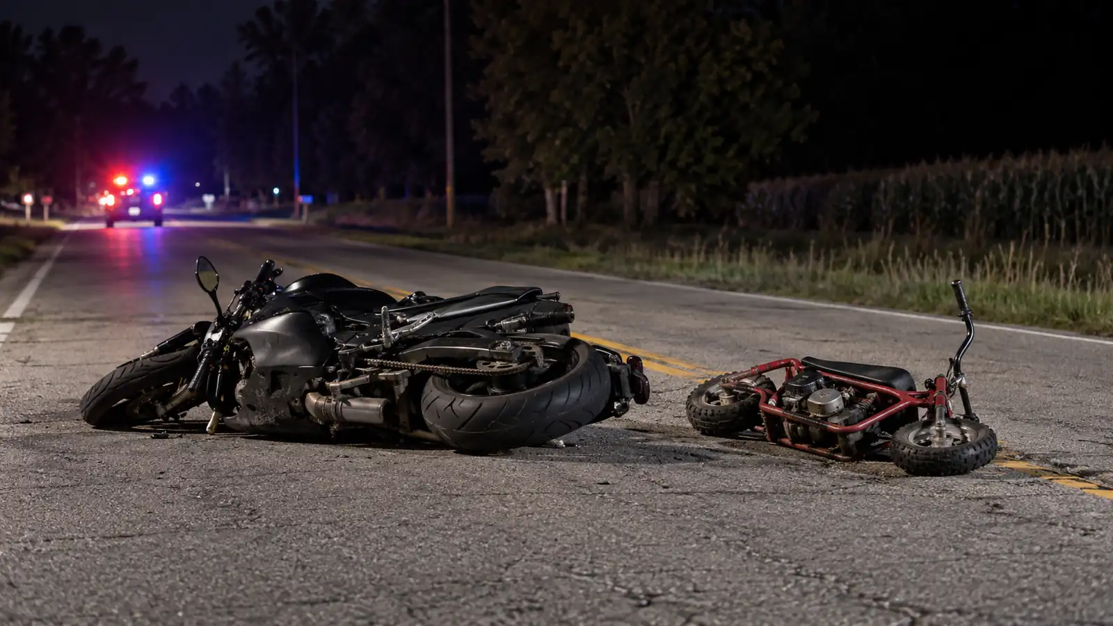 Motorcyclist seriously injured in Columbia Township crash