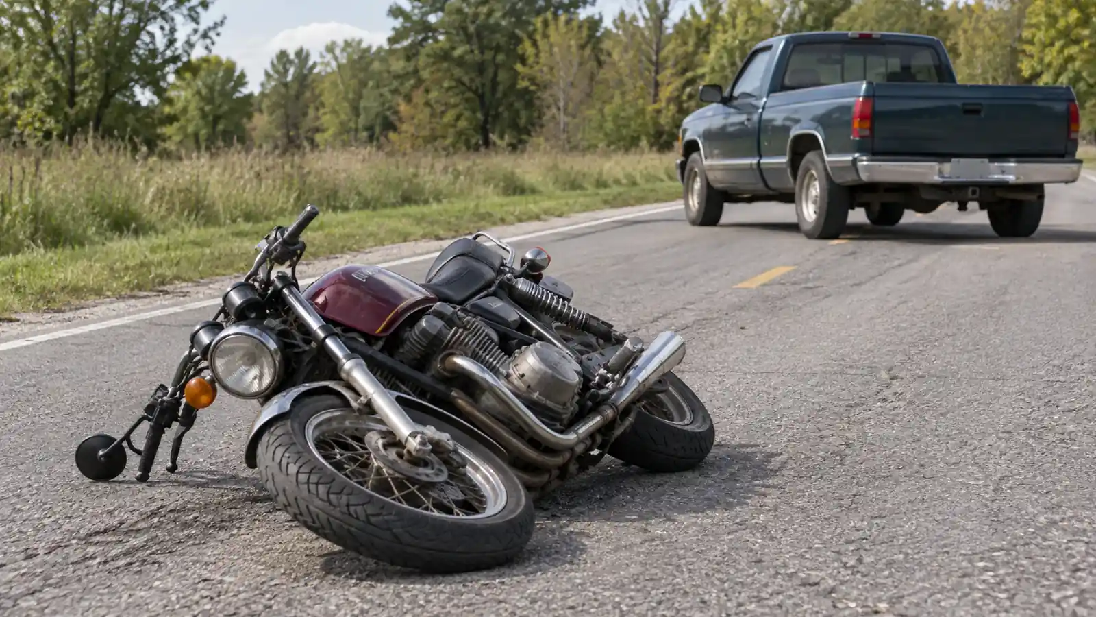 Motorcyclist killed in Larkin Township crash