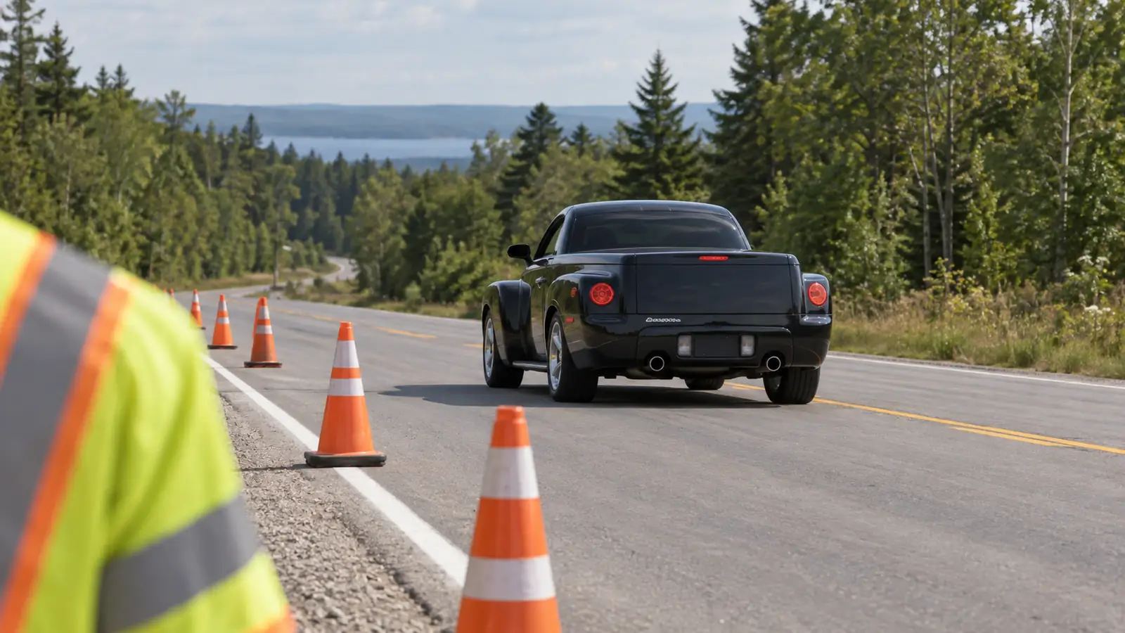 Construction worker hit in Emmet County hit-and-run