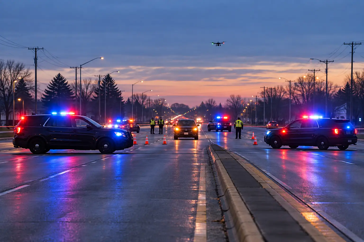 Pedestrian killed crossing Gratiot Avenue in Clinton Township