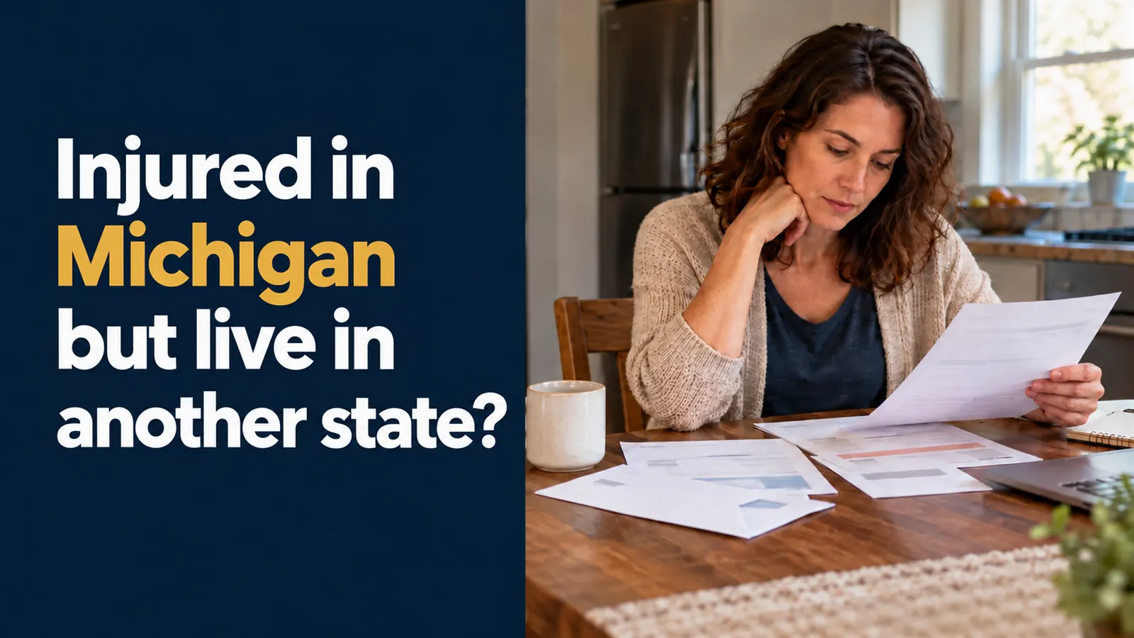 Injured in Michigan but Live in Another State: Who Pays?