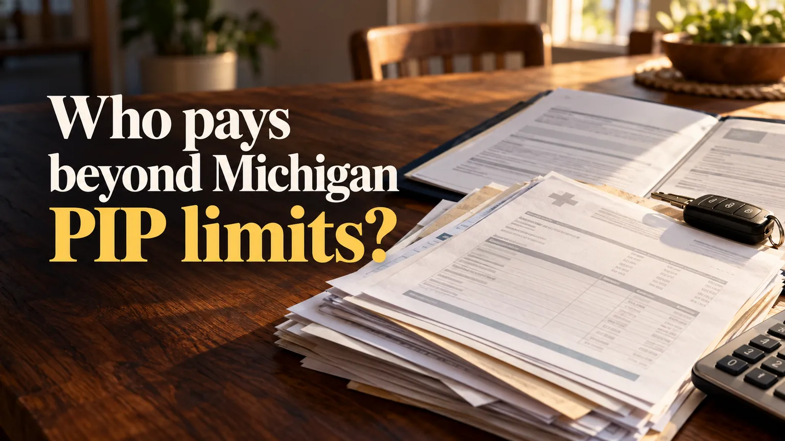 What If Michigan PIP Does Not Cover All Medical Bills or Lost Wages?