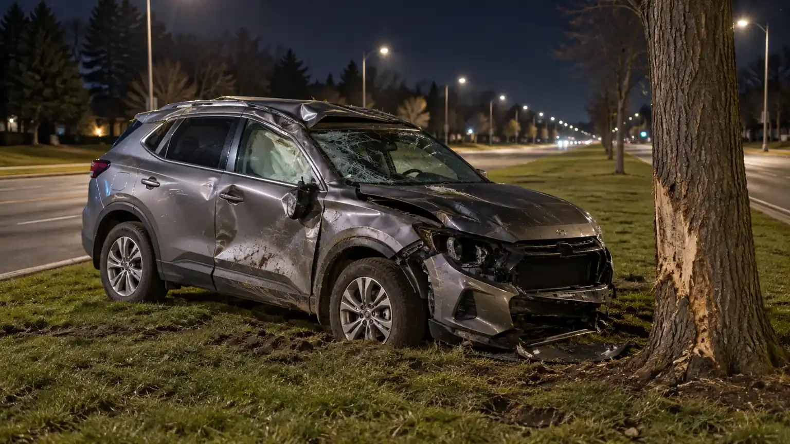 Man dies in Hall Road rollover crash in Sterling Heights