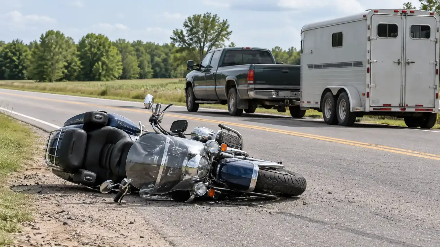 Fatal Montcalm County motorcycle crash injures passenger