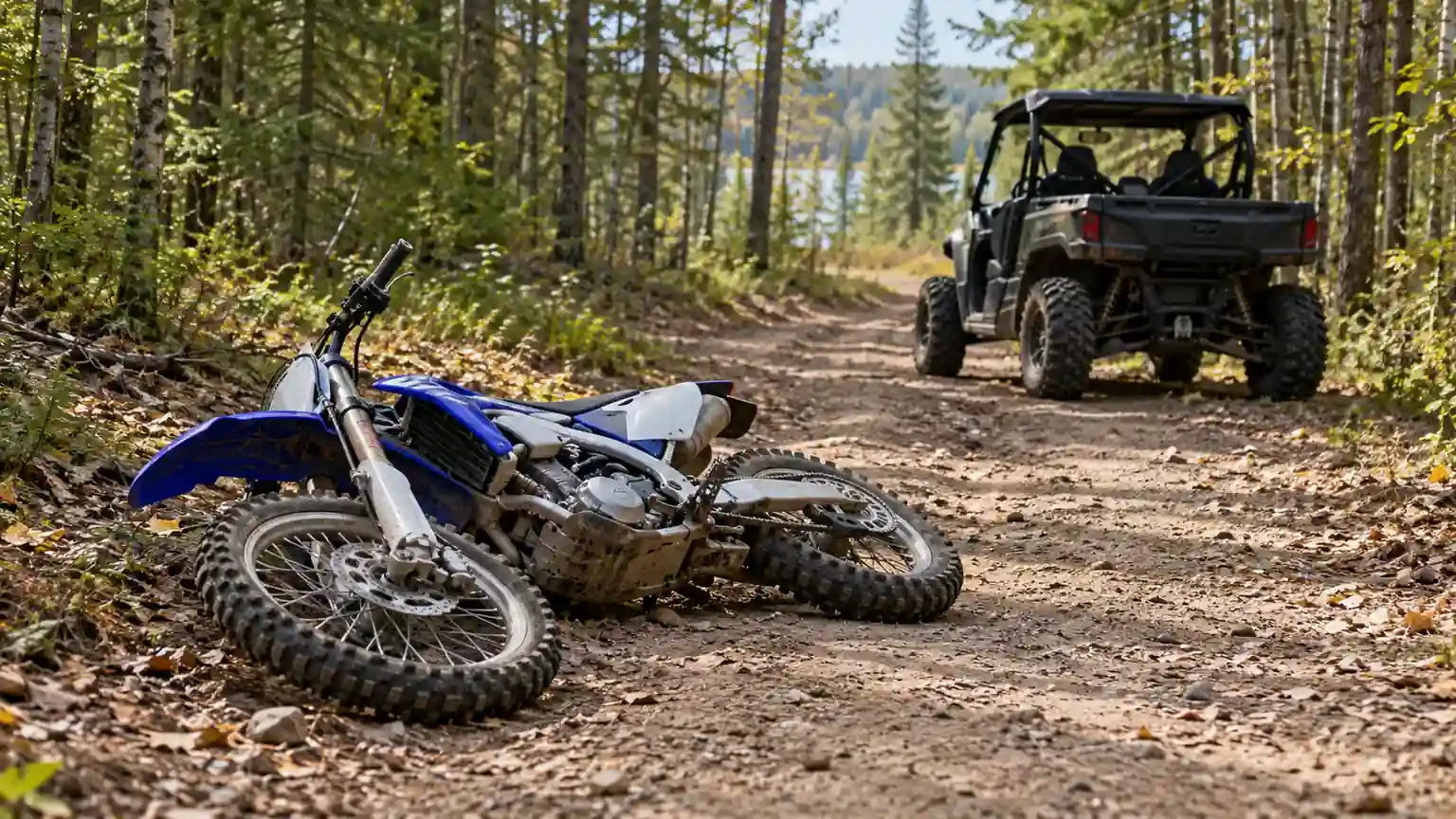 Dirt bike rider dies in Mancelona trail crash