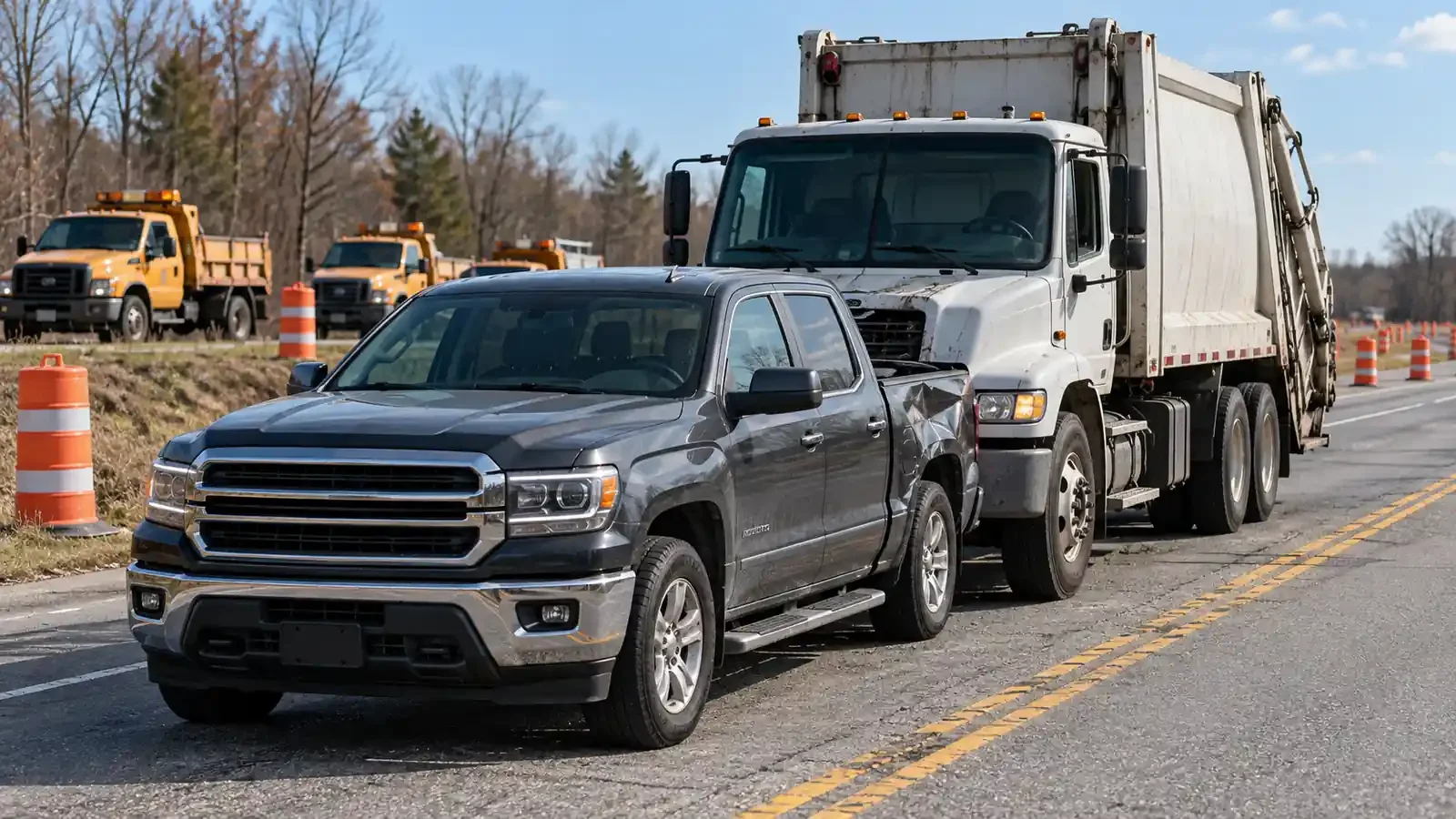 Road worker killed in Lansing Road work-zone crash