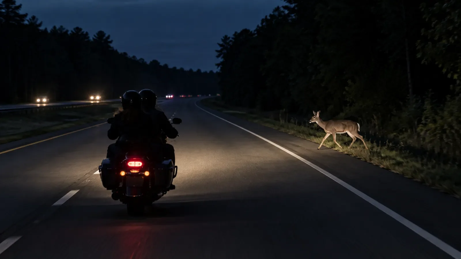 Two injured in U.S. 131 motorcycle crash with deer