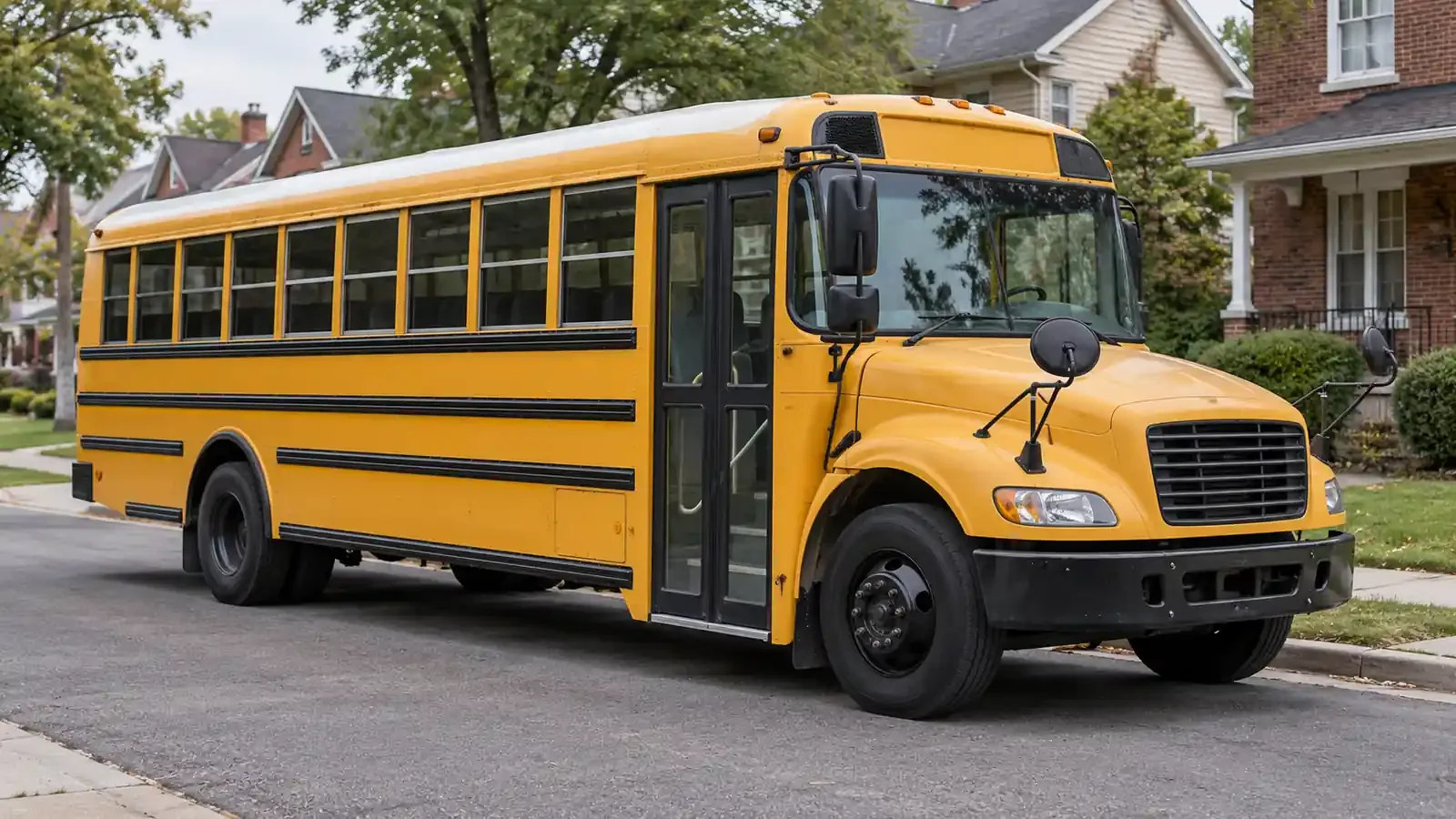 9-year-old hit by car after leaving school bus in Detroit