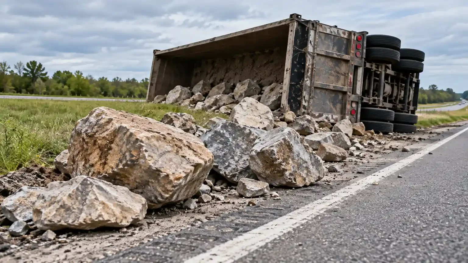 Truck driver dies in I-69 rollover in Attica Township
