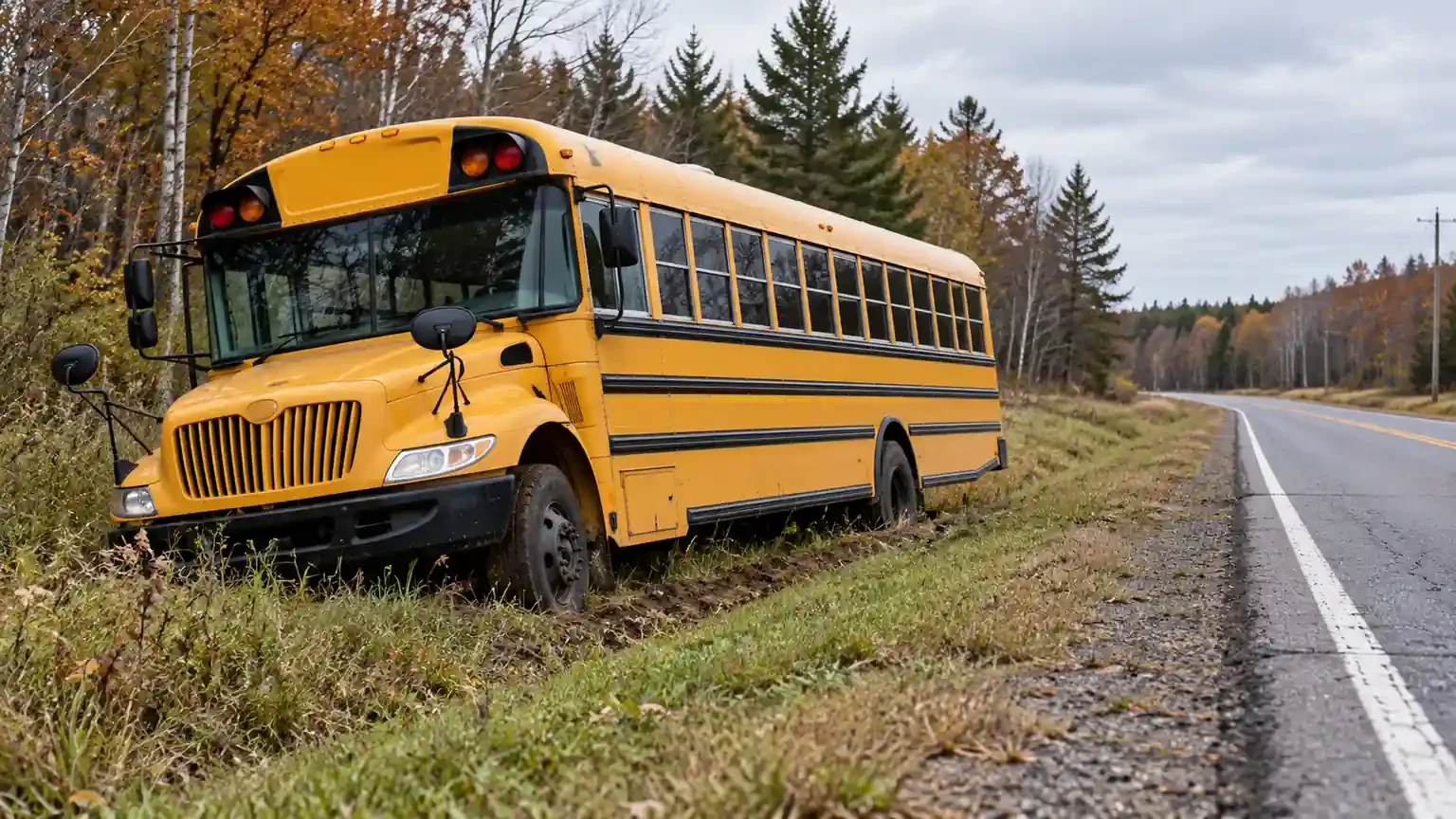 Pickford school bus crash leaves three students unhurt