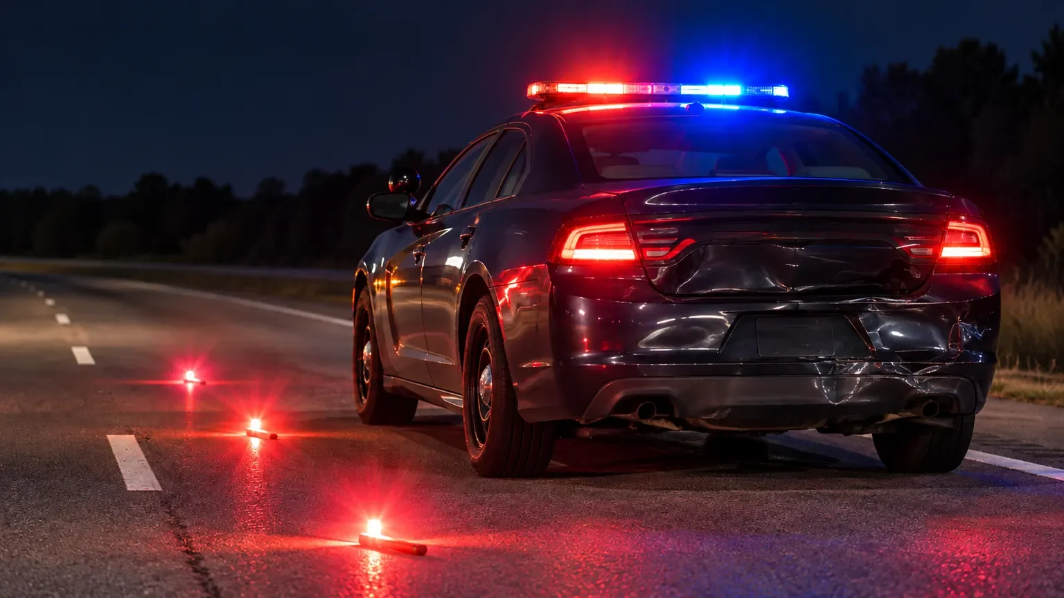 Driver seriously injured in I-96 police car crash in Eaton County