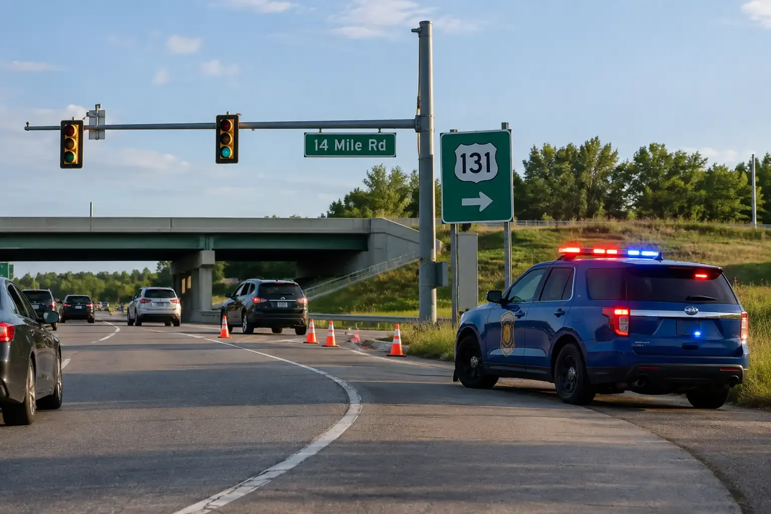 Motorcyclist seriously injured in U.S. 131