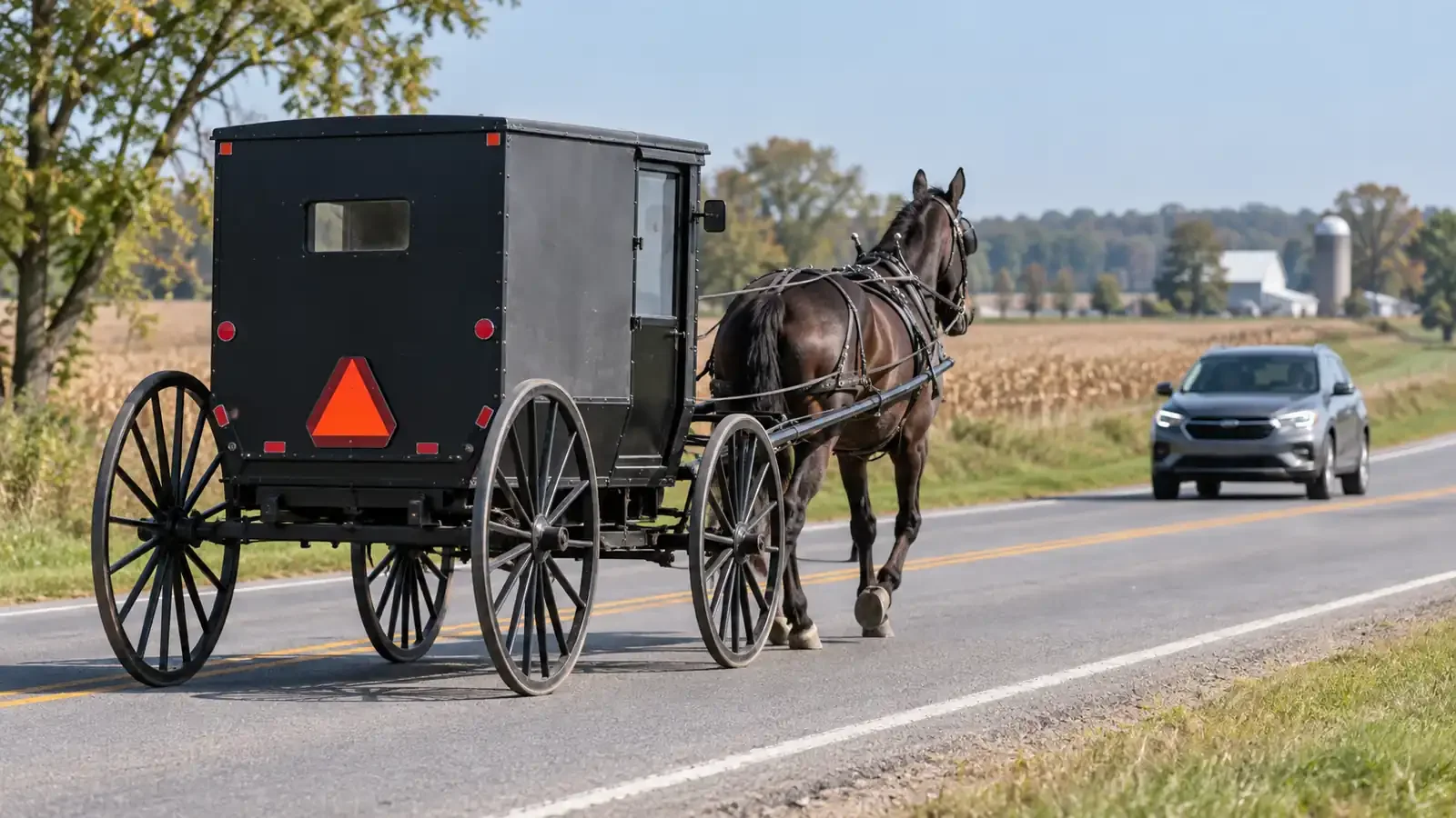 Two critically injured in Hillsdale County Amish buggy crash