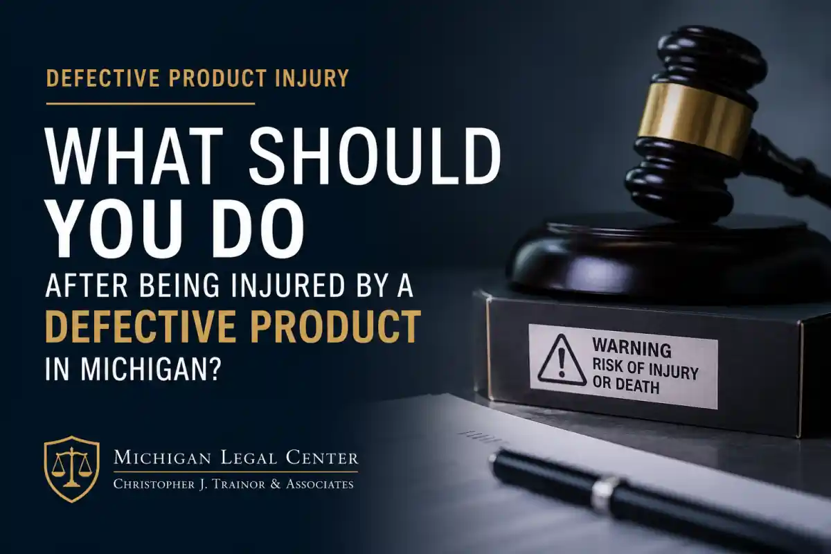 What Should You Do After Being Injured by a Defective Product in Michigan?