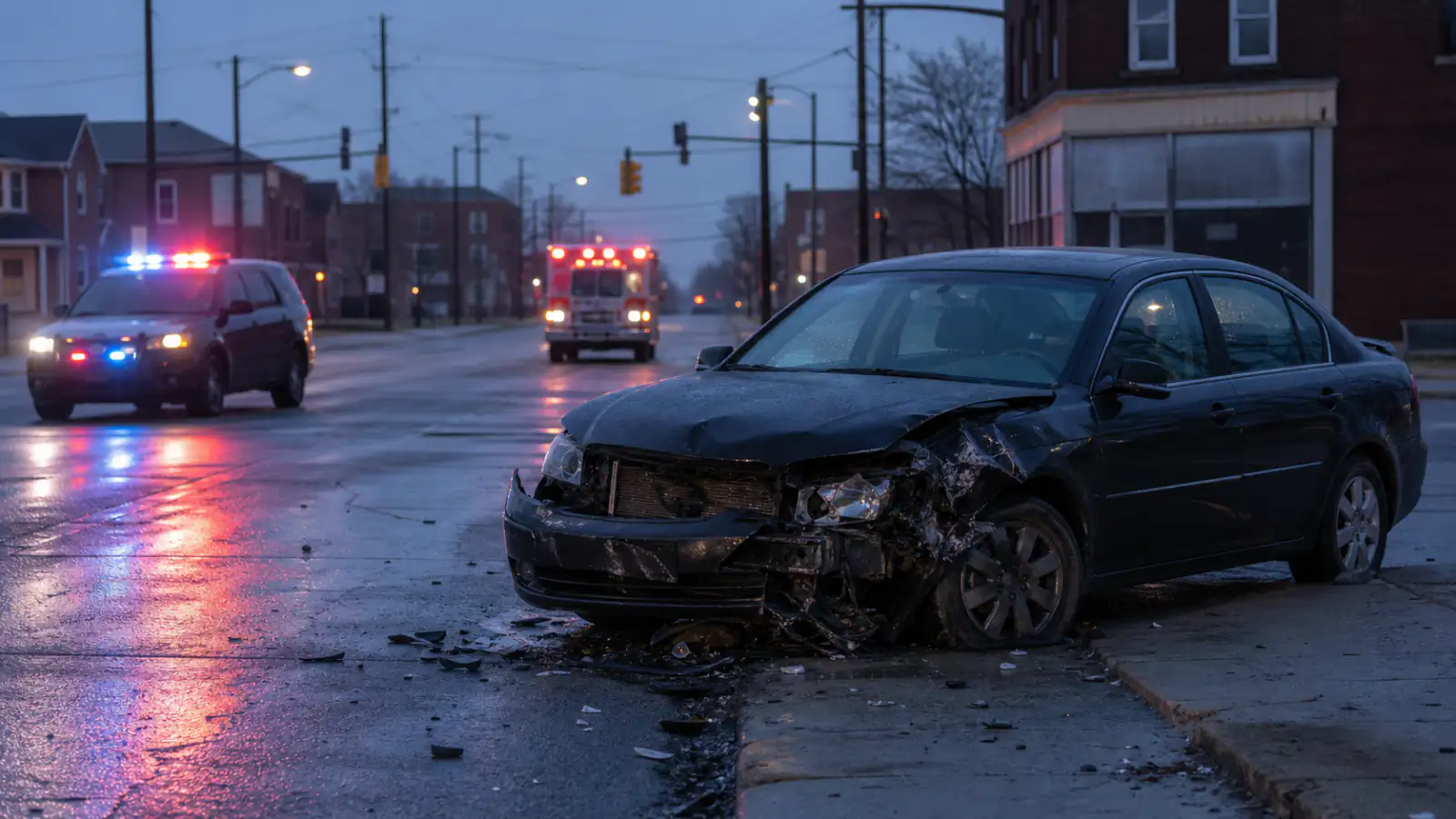 Detroit Carjacking Victim Stabbed Before Stolen Vehicle Crashes