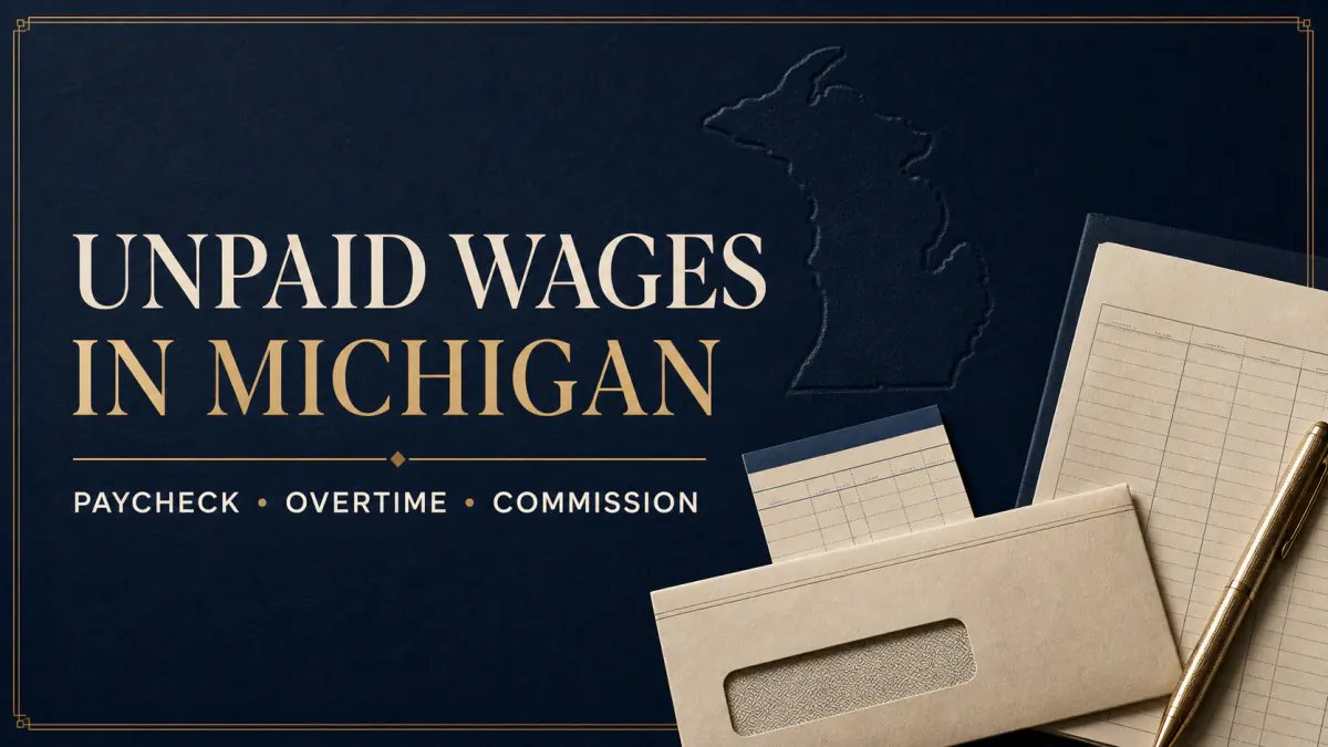 What Can I Do If My Employer Has Not Paid Me in Michigan?