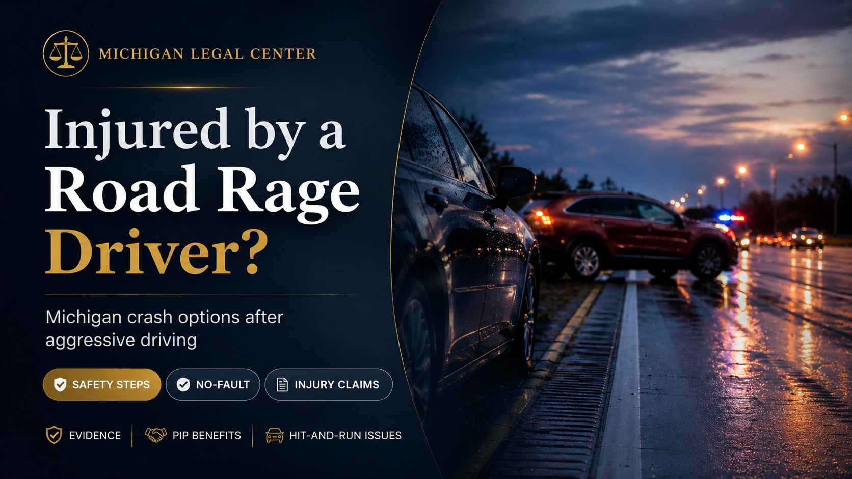 Injured by a Road Rage Driver in Michigan: What Are Your Options?