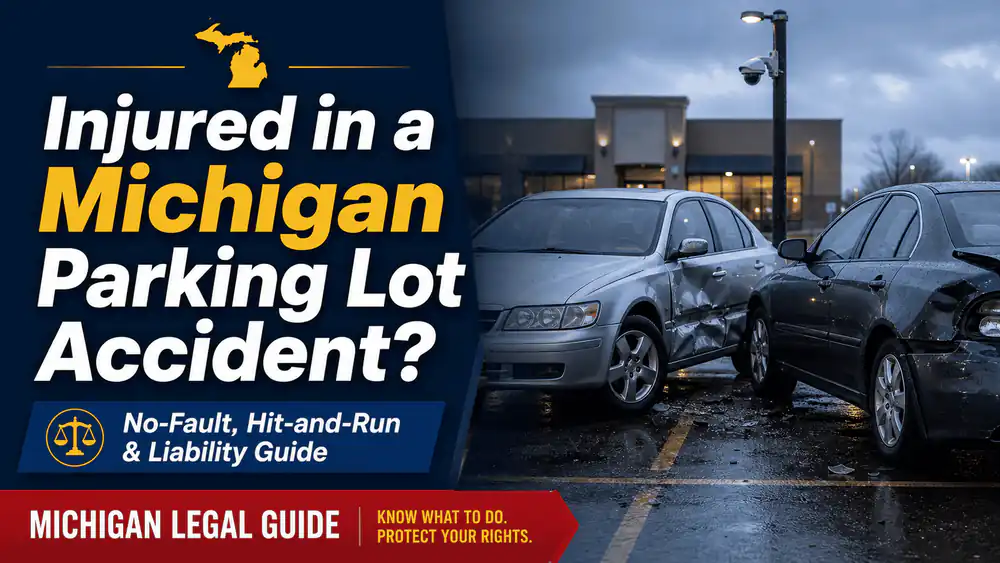 Injured in a Parking Lot Accident in Michigan: Who Pays?